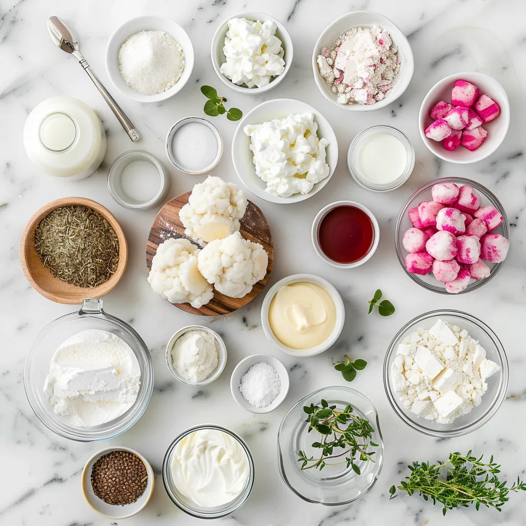 Amazing Exquisite Cotton Candy Cheesecake Bombs: A Sweet Delight! ingredients