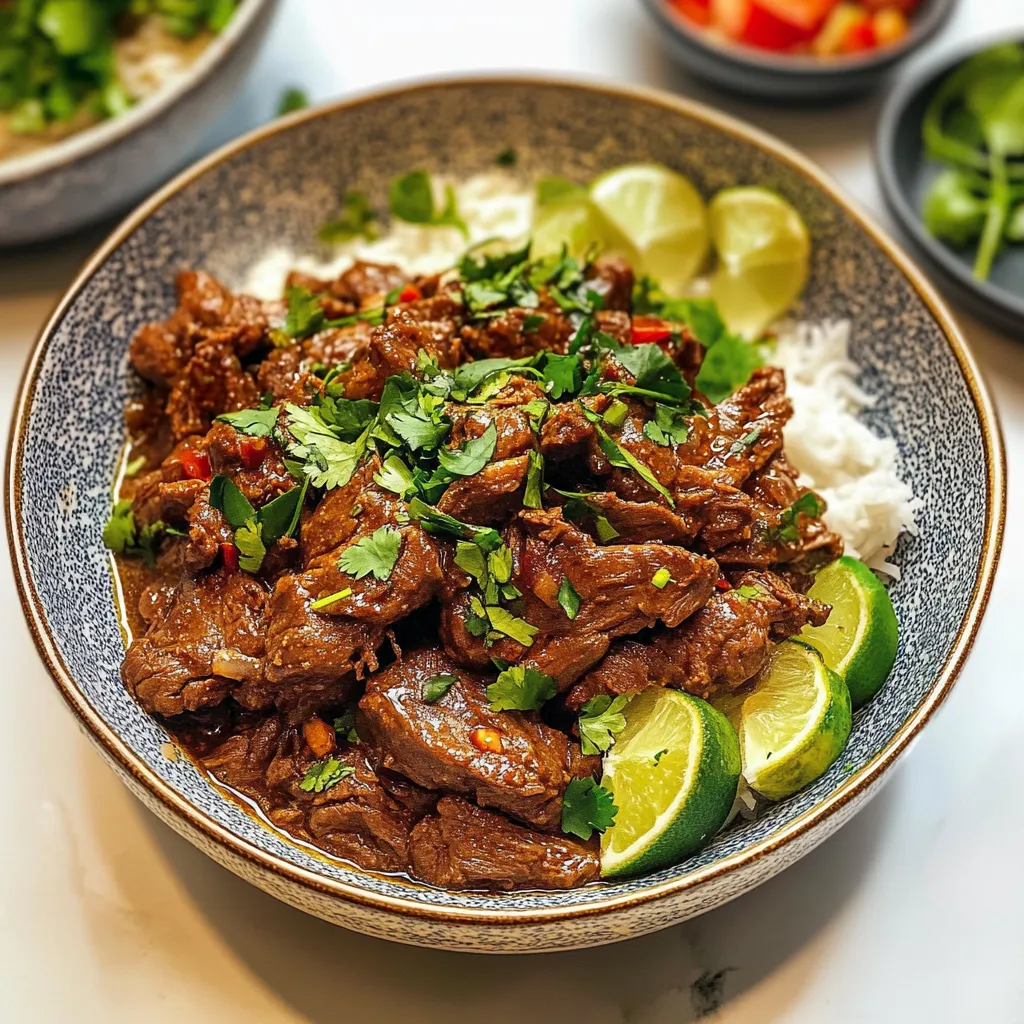 Coconut Curry Shredded Beef Exquisite