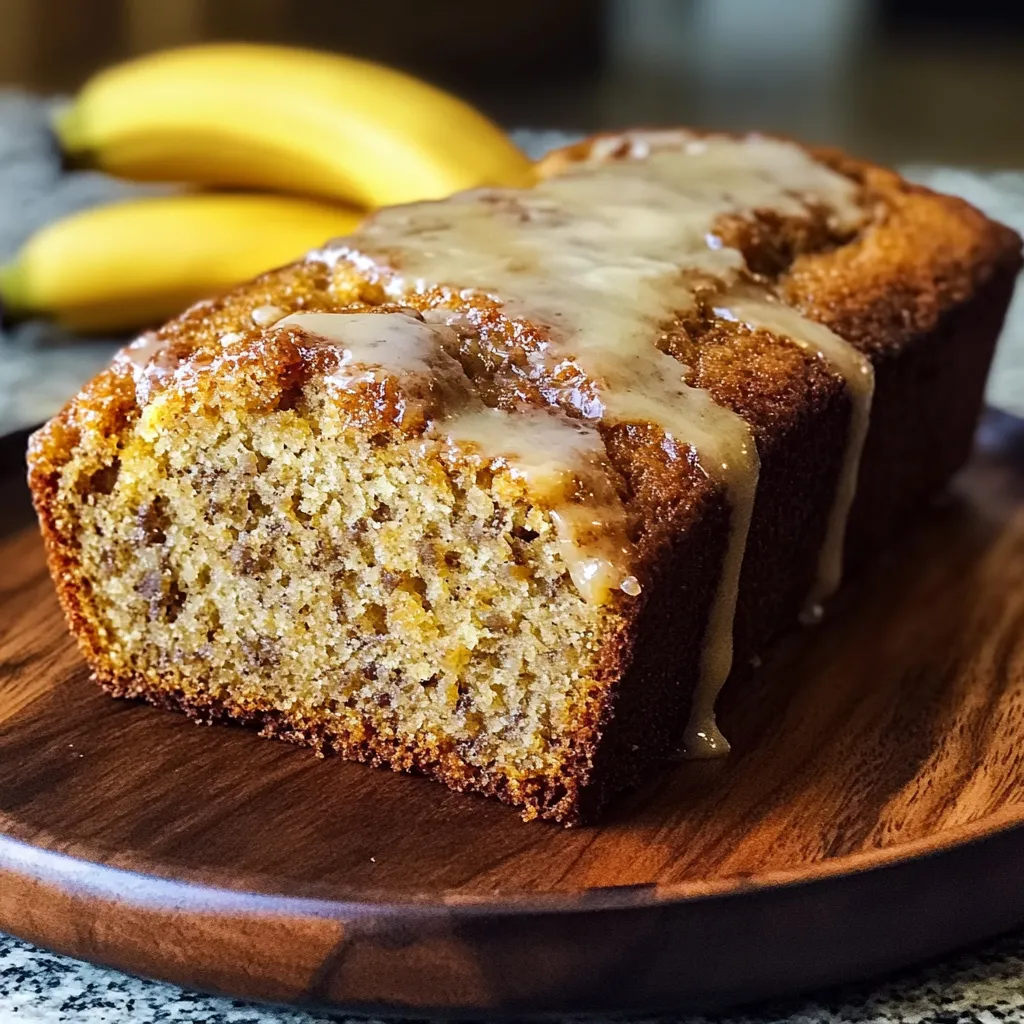 Crispy Old Fashioned Banana Bread