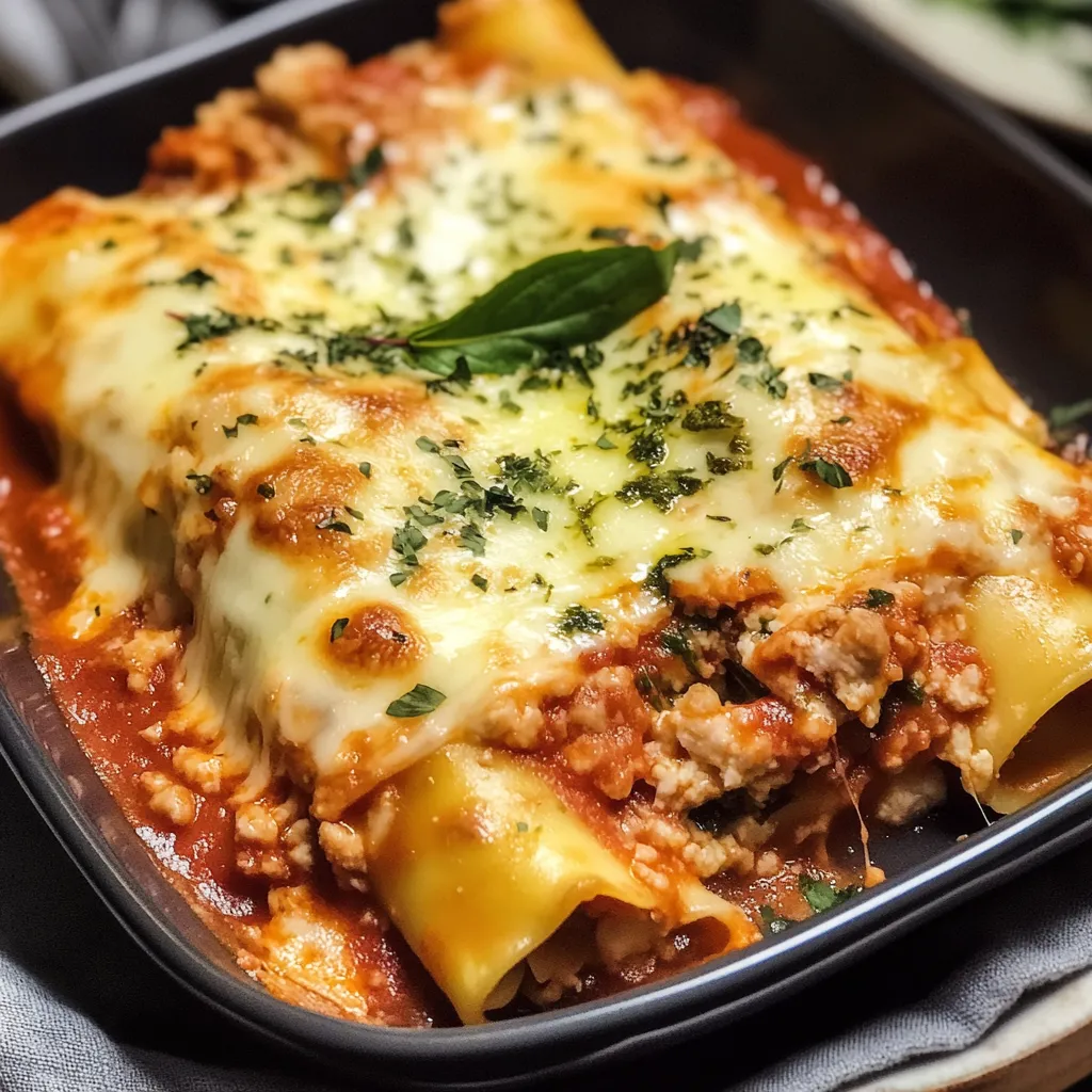 Golden Manicotti Recipe: A Festive Family Feast