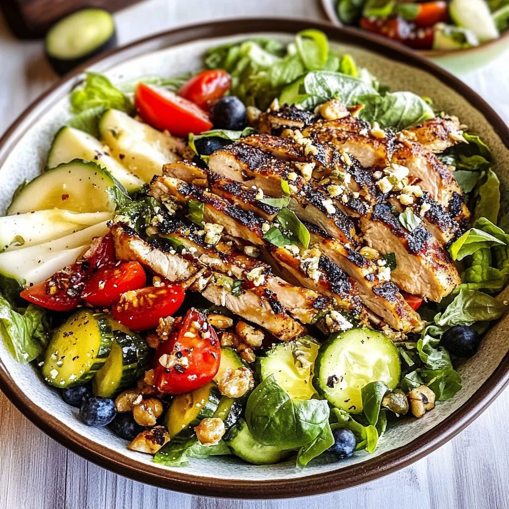 Grilled Chicken Salad Irresistible
