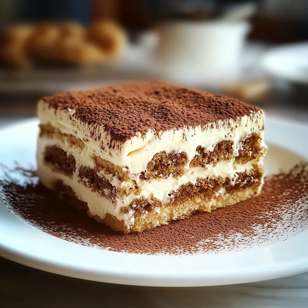 Rich Finest Classic Italian Tiramisu Recipe