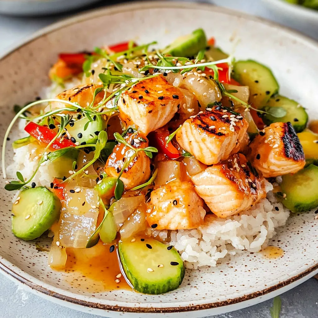 Simple Bang Bang Salmon (Air Fryer and Oven) Heavenly