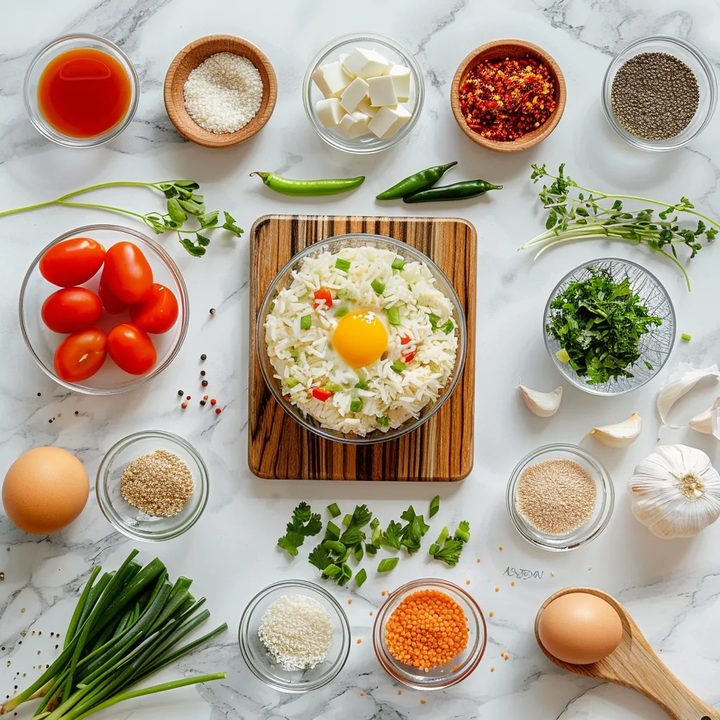 Tasty Egg Fried Rice: A Flavorful Delight Recipe ingredients