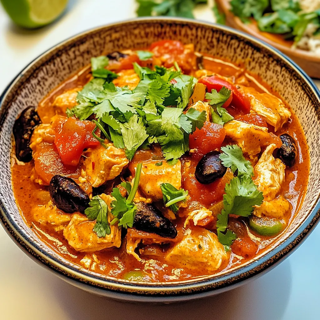 Tasty High Protein Chicken Chili