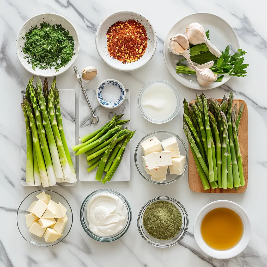 Yummy Air Fryer Asparagus Recipe You’ll Love in 15 Minutes ingredients