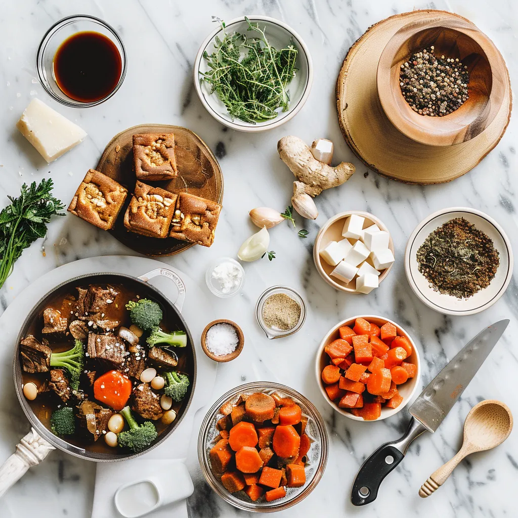 Ultimate Guinness Beef Stew Recipe for Cozy Nights ingredients