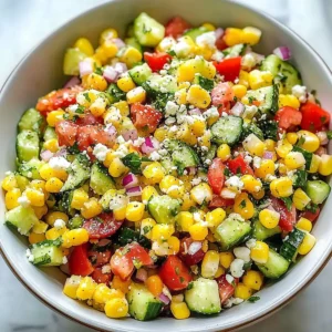 Award-Winning Refreshing Summer Corn Salad – Light & Vibrant Recipe Made