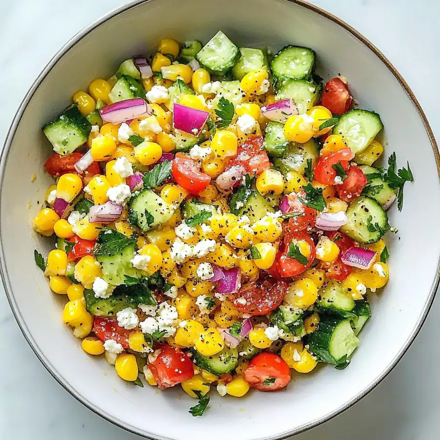 Award-Winning Refreshing Summer Corn Salad – Light & Vibrant Recipe Made