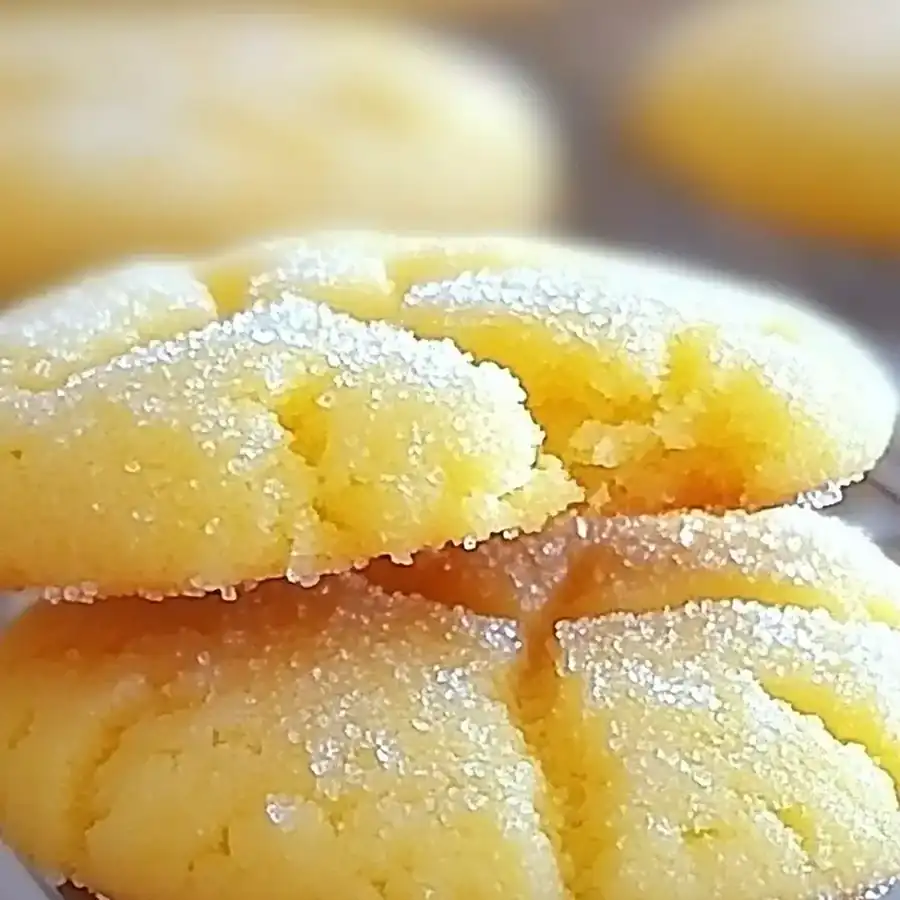 Zesty Lemon Sugar Cookies – Fresh Lemon Cookies Recipe