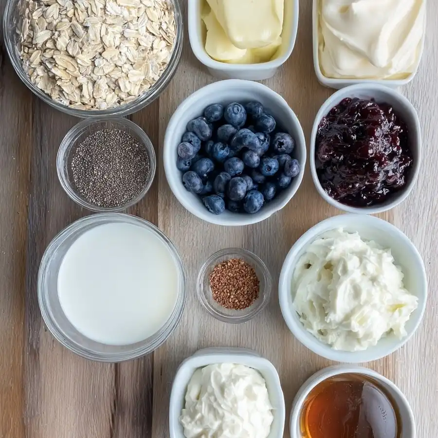 Next-Level Blueberry Cheesecake Overnight Oats Recipe — Healthy & Ready in 30 Minutes
