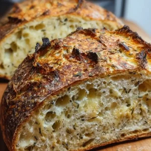 Viral Italian Herbs and Cheese Sourdough Bread Recipe — Ultimate Comfort Food Classic