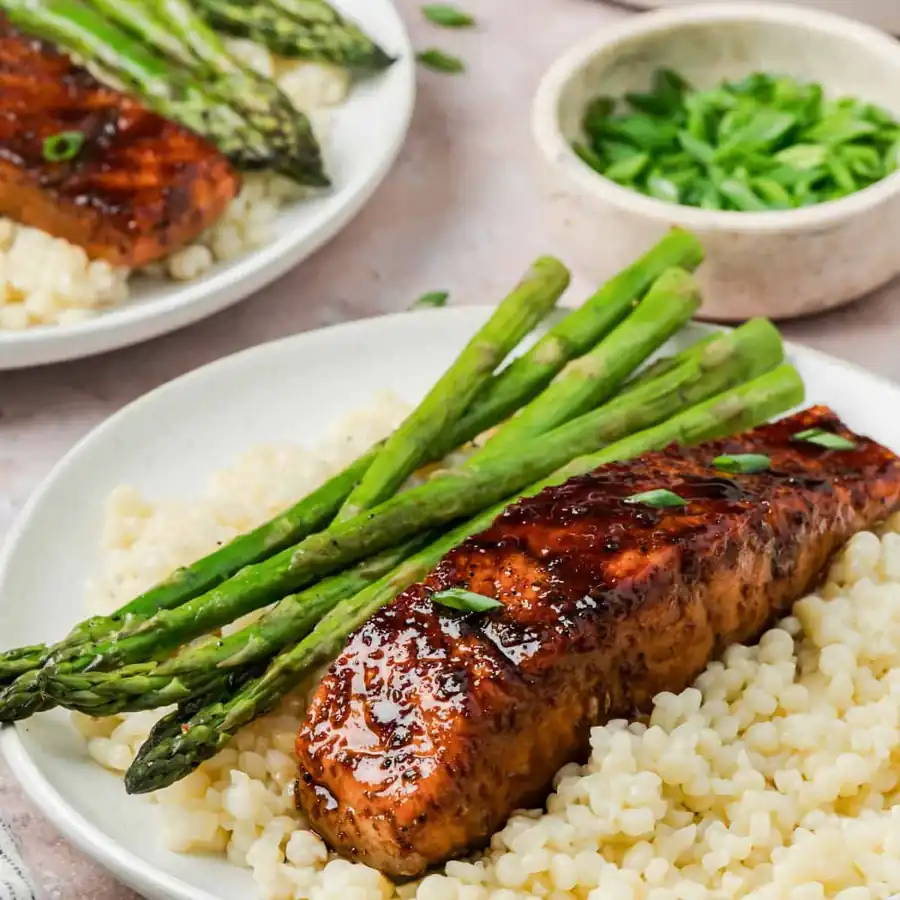 Indulgent Bourbon Glazed Salmon – Sweet, Smoky, Perfectly Pan-Seared — Cozy