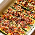 Incredible Stuffed Zucchini Boats with Cilantro Lime Shrimp — 30-Min Family Dinner Everyone Loves