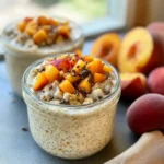 Amazing Peach Cobbler Overnight Oats Recipe for Breakfast Bliss — Weeknight