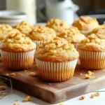 Easy Carrot Cake Muffins Recipe – Quick, Moist & Flavorful —
