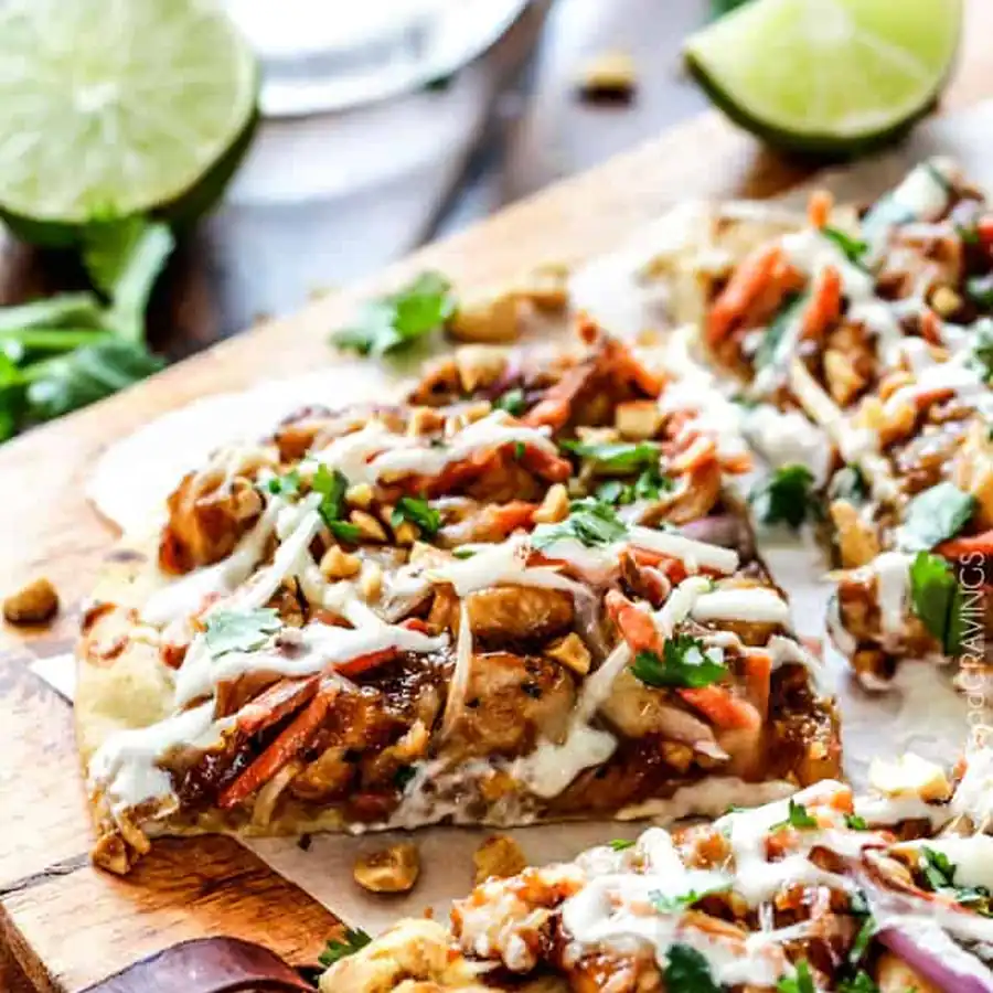 Viral Thai Chicken Flatbread Recipe — Faster Than Takeout
