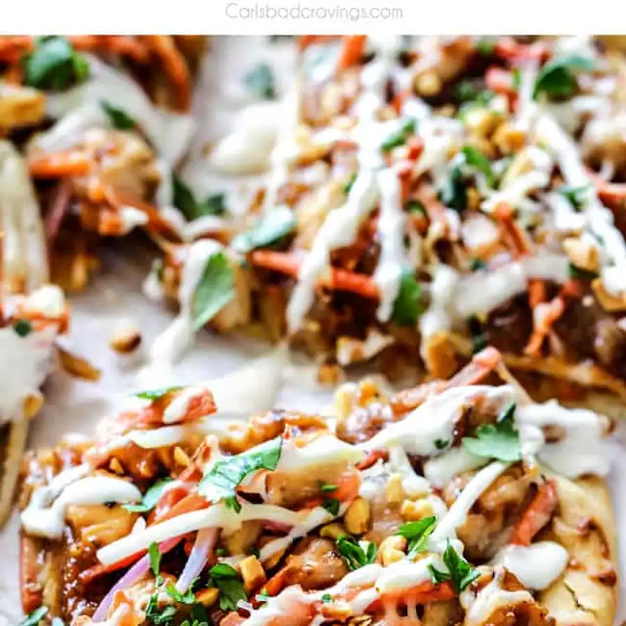 Viral Thai Chicken Flatbread Recipe — Faster Than Takeout