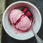 Summer Rhubarb-Strawberry Frozen Yogurt: Cool Sweet Bliss