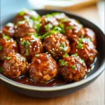 Bold Korean BBQ Meatballs with a Creamy Spicy Dip