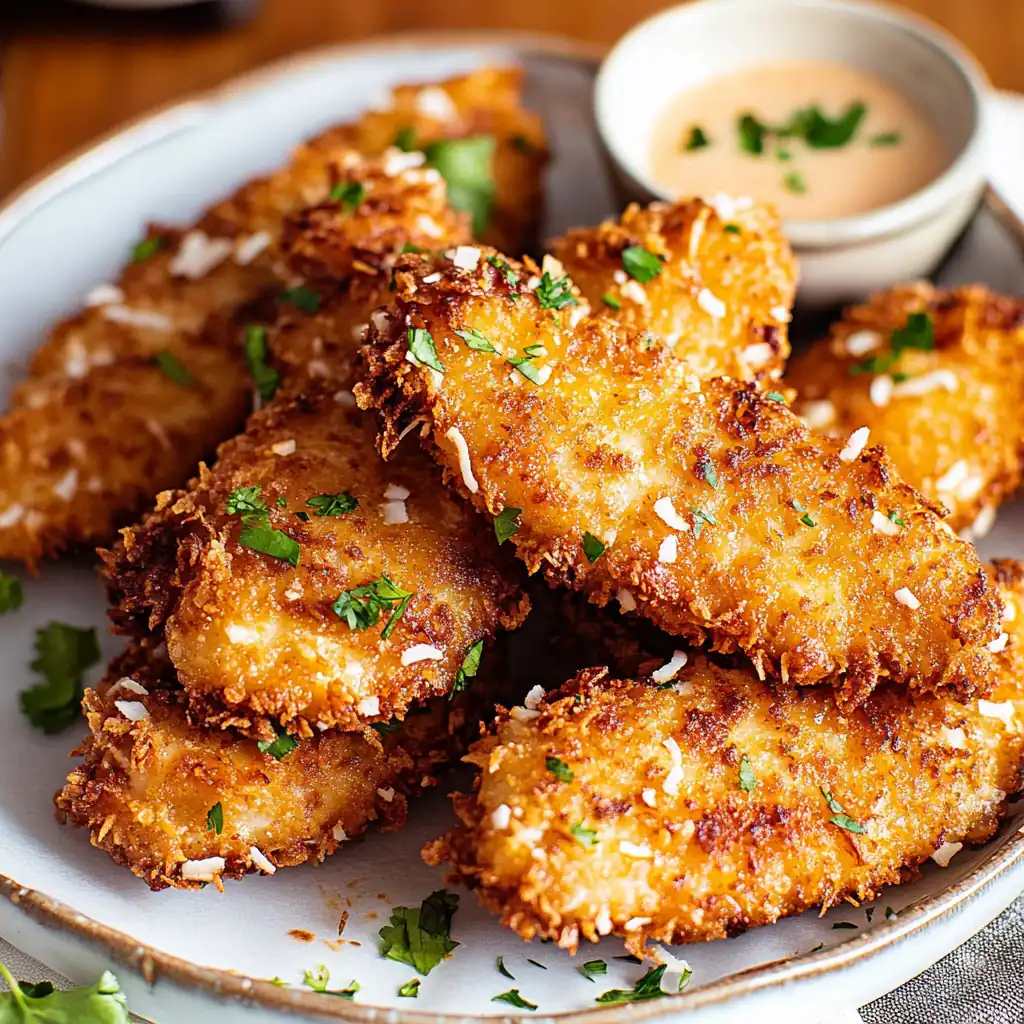 Coconut Chicken Tenders: Crispy Brilliance