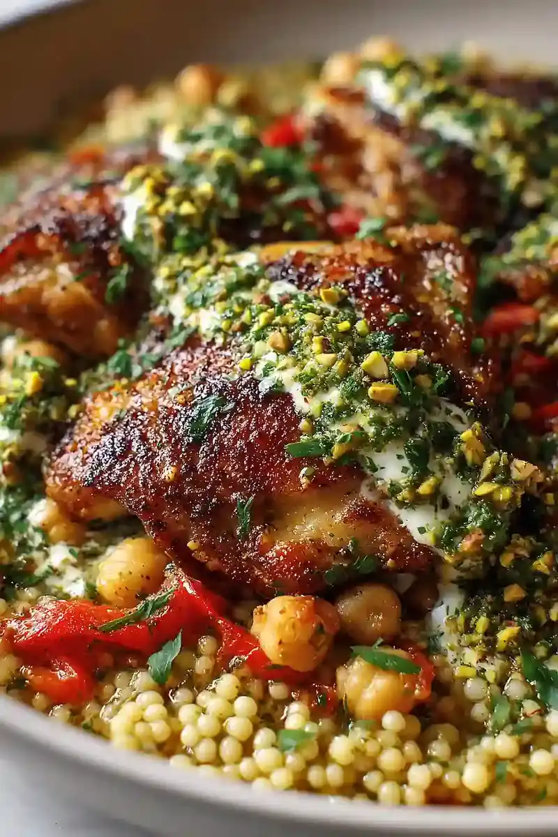 One-Pan Lemony Mediterranean Chicken — Fresh & Healthy Dinner
