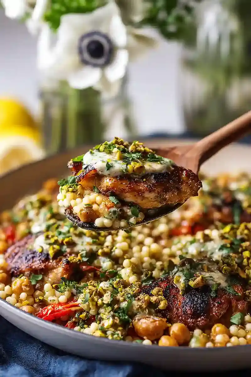 One-Pan Lemony Mediterranean Chicken — Fresh & Healthy Dinner