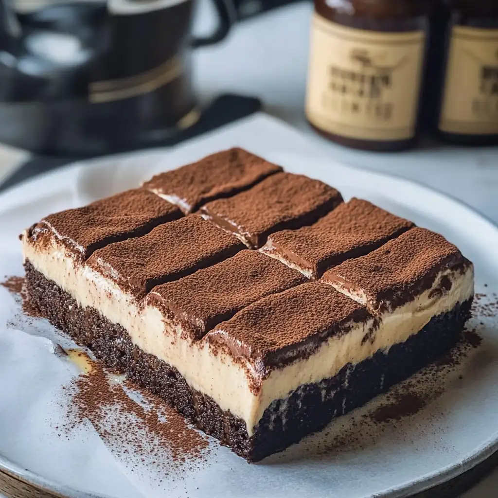 Tiramisu Brownies: The Ultimate Coffee-Infused Chocolate Dessert