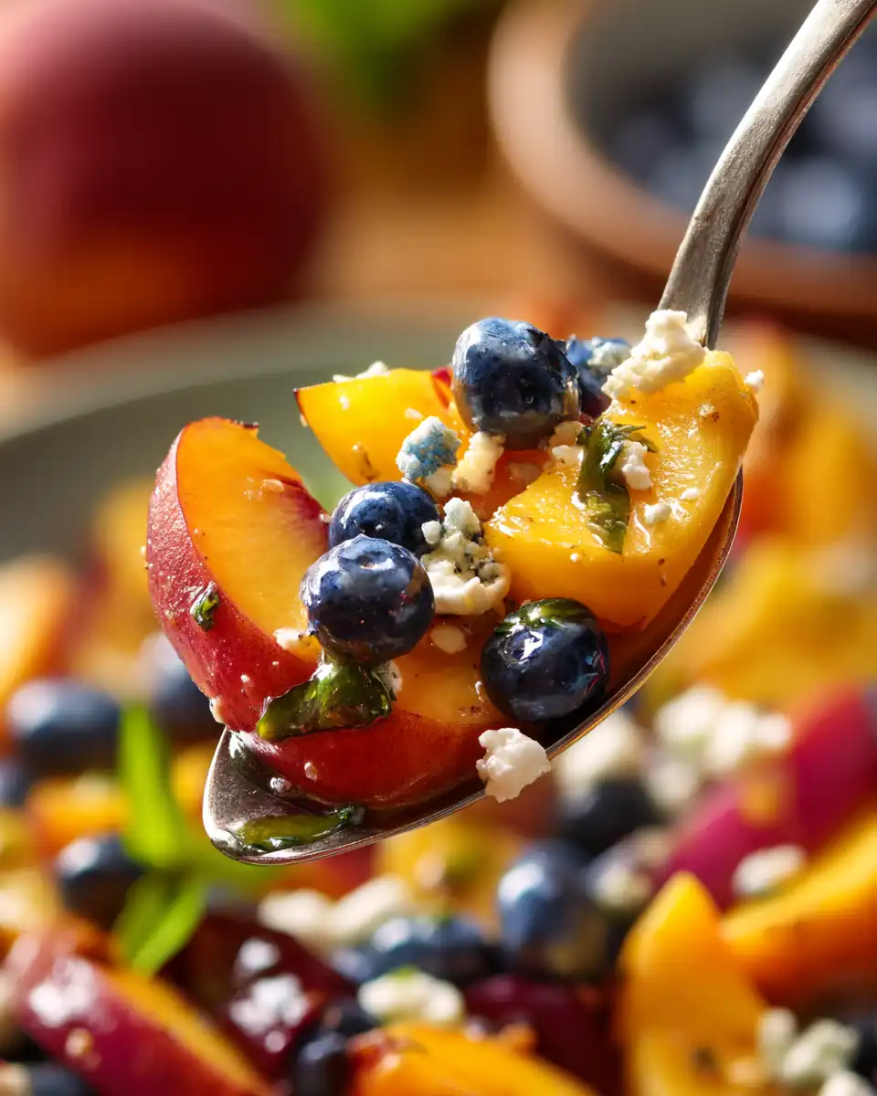 Refreshing Mango Avocado Salad with Blueberries — Summer in a Bowl!