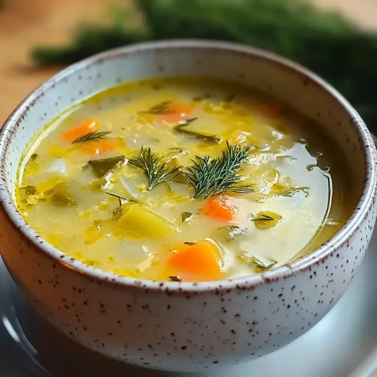 Creamy Dill Pickle Soup: The Ultimate Comfort Bowl!