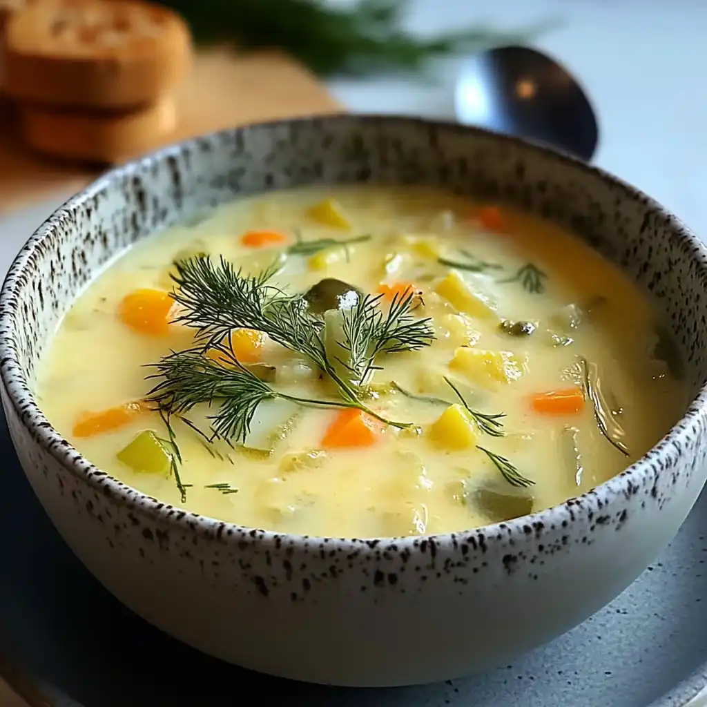 Creamy Dill Pickle Soup: The Ultimate Comfort Bowl!