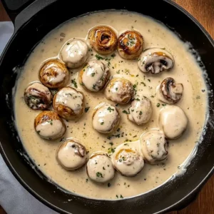Creamy Garlic Parmesan Mushrooms: Quick Gourmet Bliss