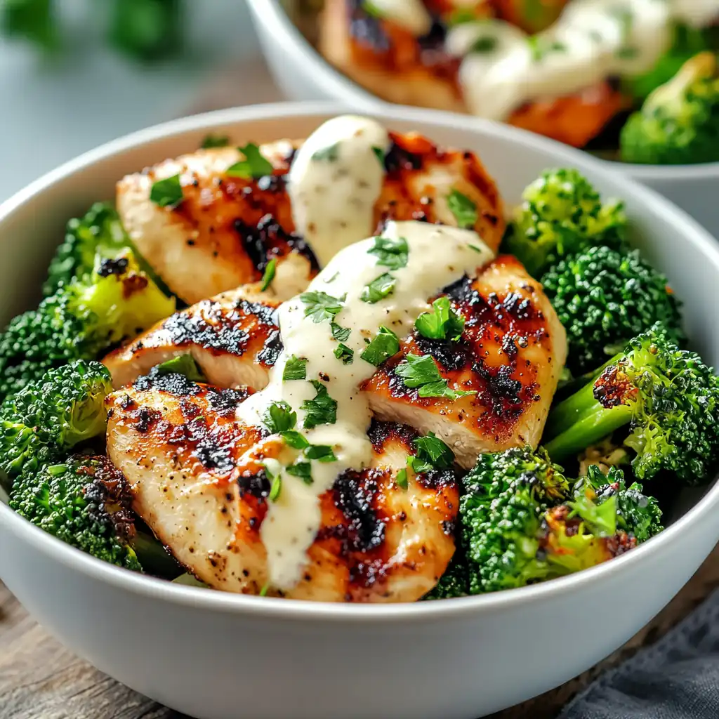 Creamy Garlic Chicken & Broccoli Bowls: The Ultimate Weeknight Win