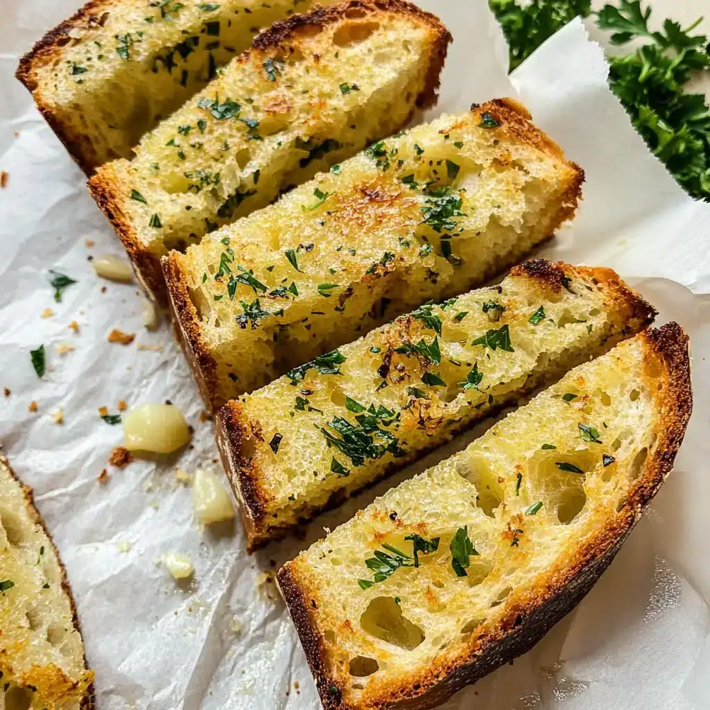 Ultimate Cheesy Garlic Bread — The Perfect Golden Crust