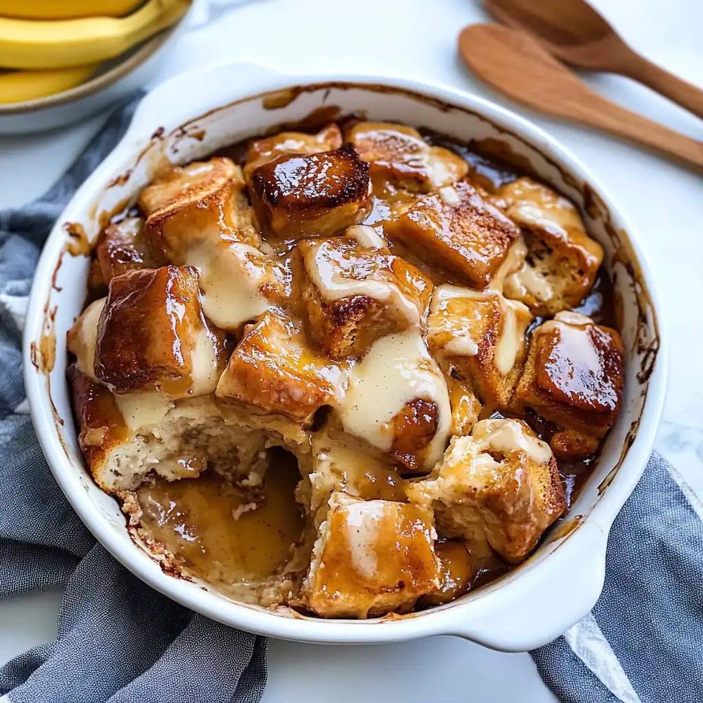 Banana Bread Pudding — Cozy Comfort in Every Bite