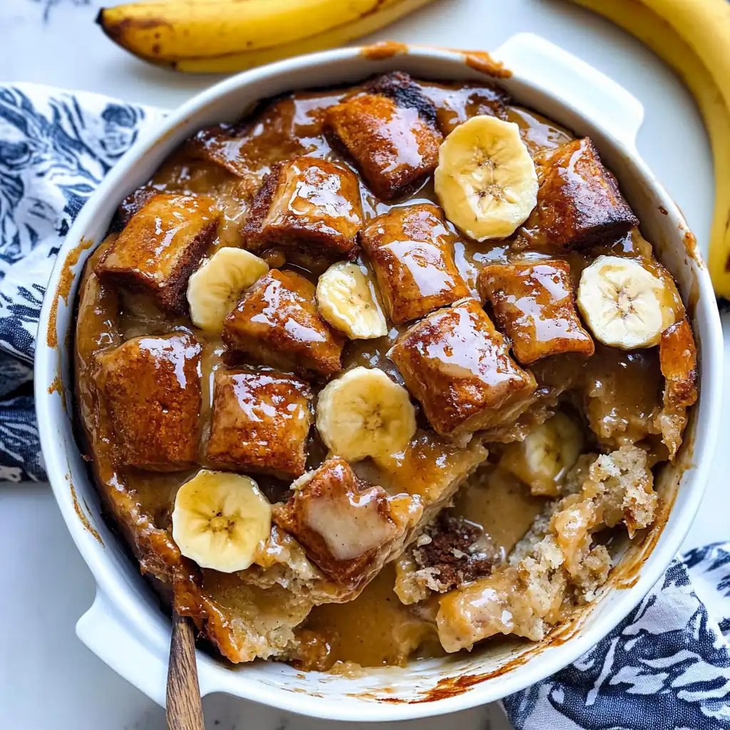 Banana Bread Pudding — Cozy Comfort in Every Bite