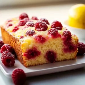 Raspberry Lemon Loaf: Fresh, Tangy, Easy Baking Bliss