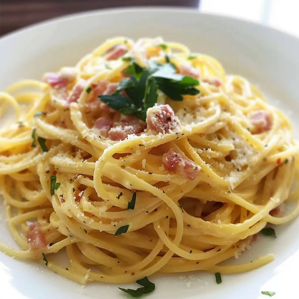 Creamy Roman Carbonara: The Secret to No-Curdle Sauce