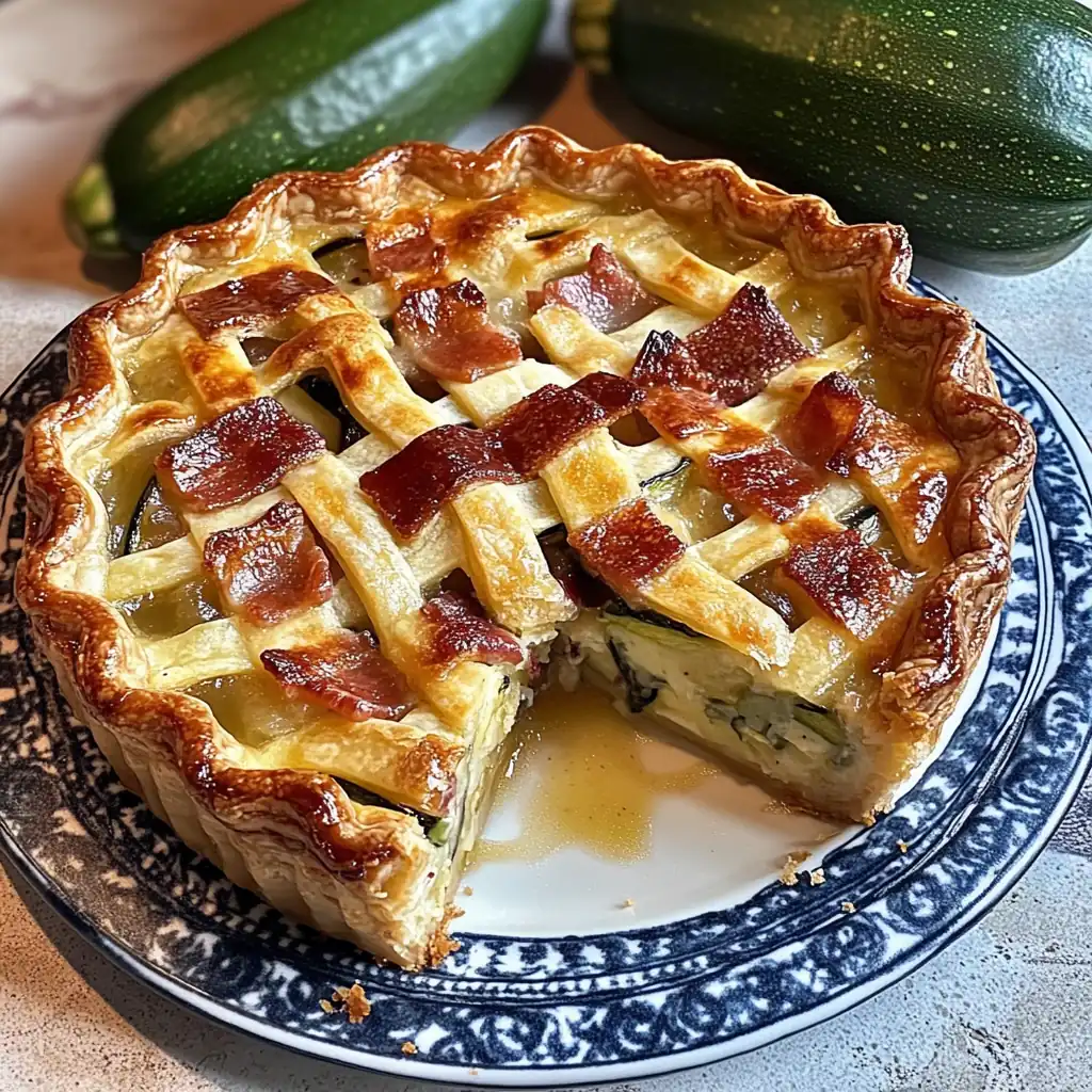 Irresistible Bacon Zucchini Pie – A Savory Delight