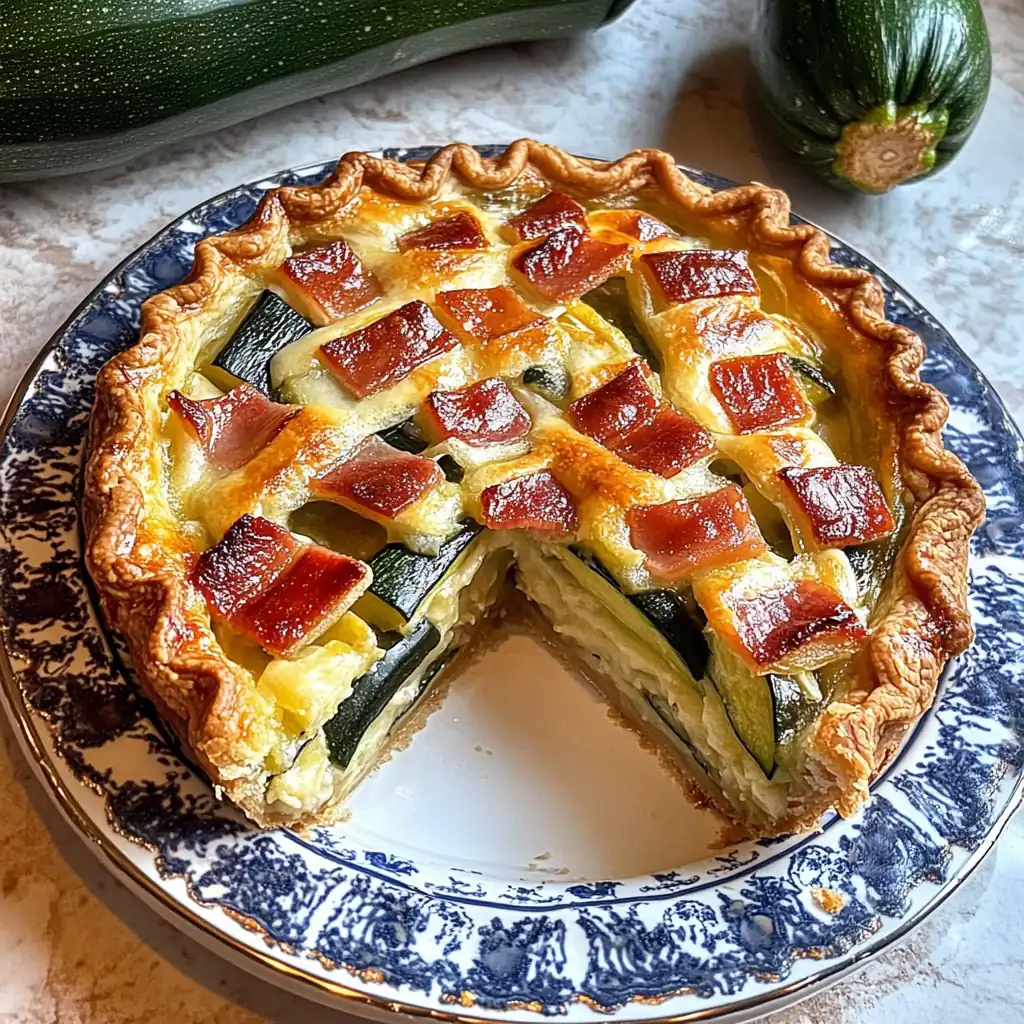 Irresistible Bacon Zucchini Pie – A Savory Delight