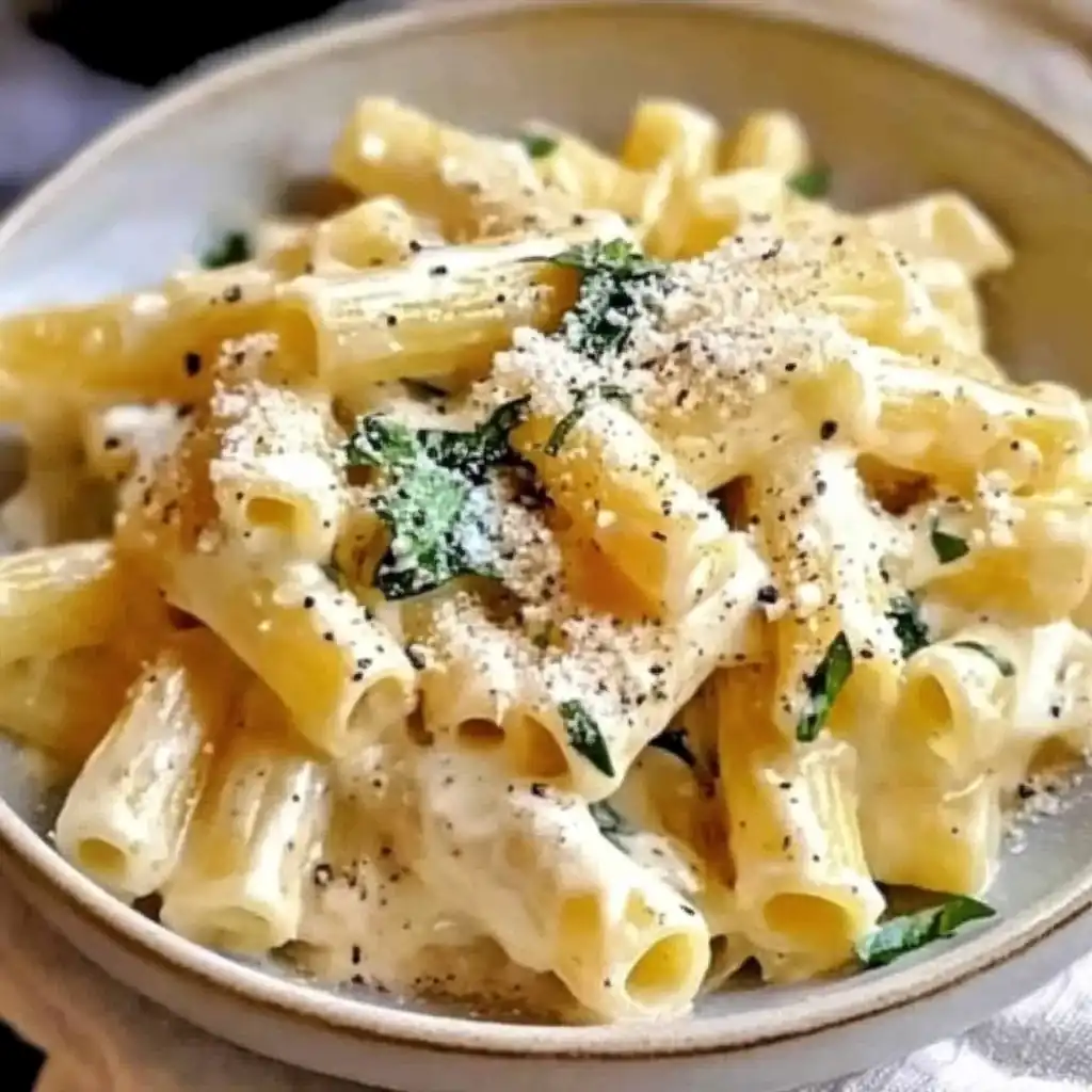 One‑Pot Lemon Ricotta Rigatoni—Quick Delightful Pasta