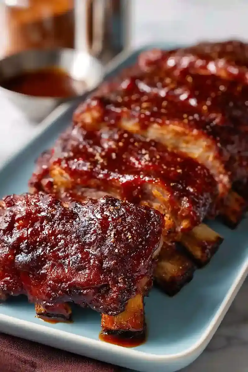 Tender Ninja Foodi BBQ Ribs: Fall-Off-The-Bone Easy!