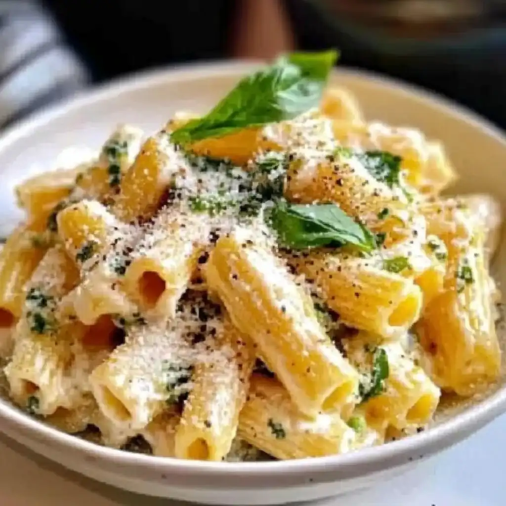 One‑Pot Lemon Ricotta Rigatoni—Quick Delightful Pasta