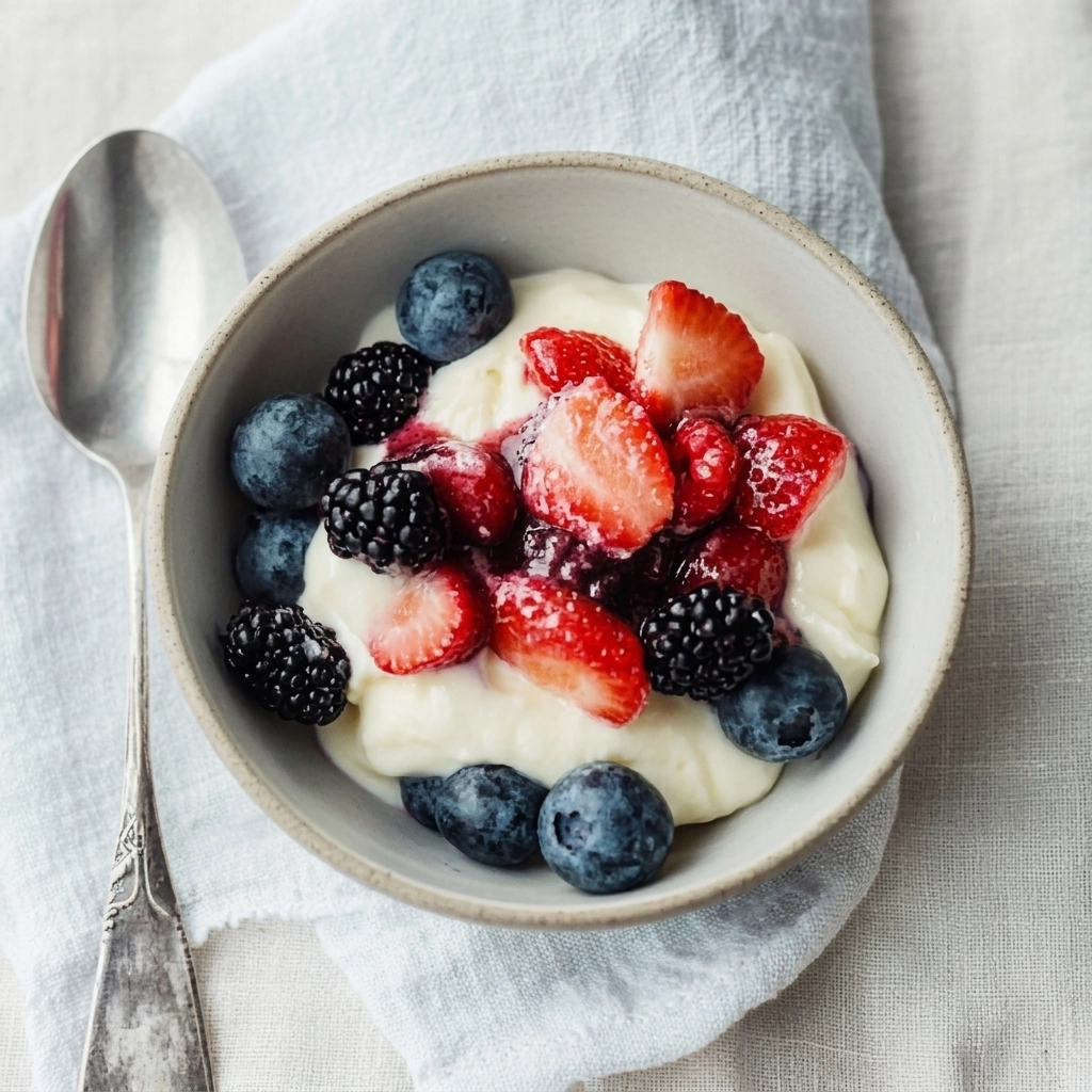Fresh Summer Berries and Yoghurt β A Nutrient-Rich Treat