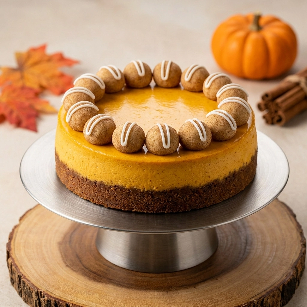 Pumpkin Spice Snickerdoodle Cheesecake Recipe β Easy Fall Dessert for Parties | Autumn Treats