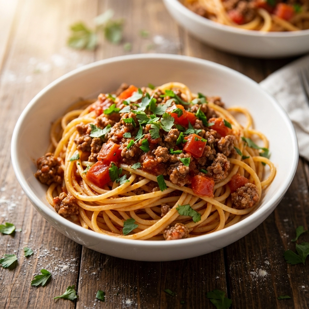 Slow Cooker Taco Spaghetti: The Ultimate Fusion Comfort Food | Easy Dinner Idea