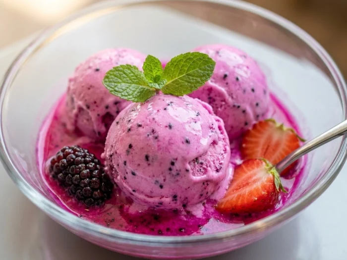 Vibrant Dragon Fruit Sorbet: The Ultimate Summer Cool-Down