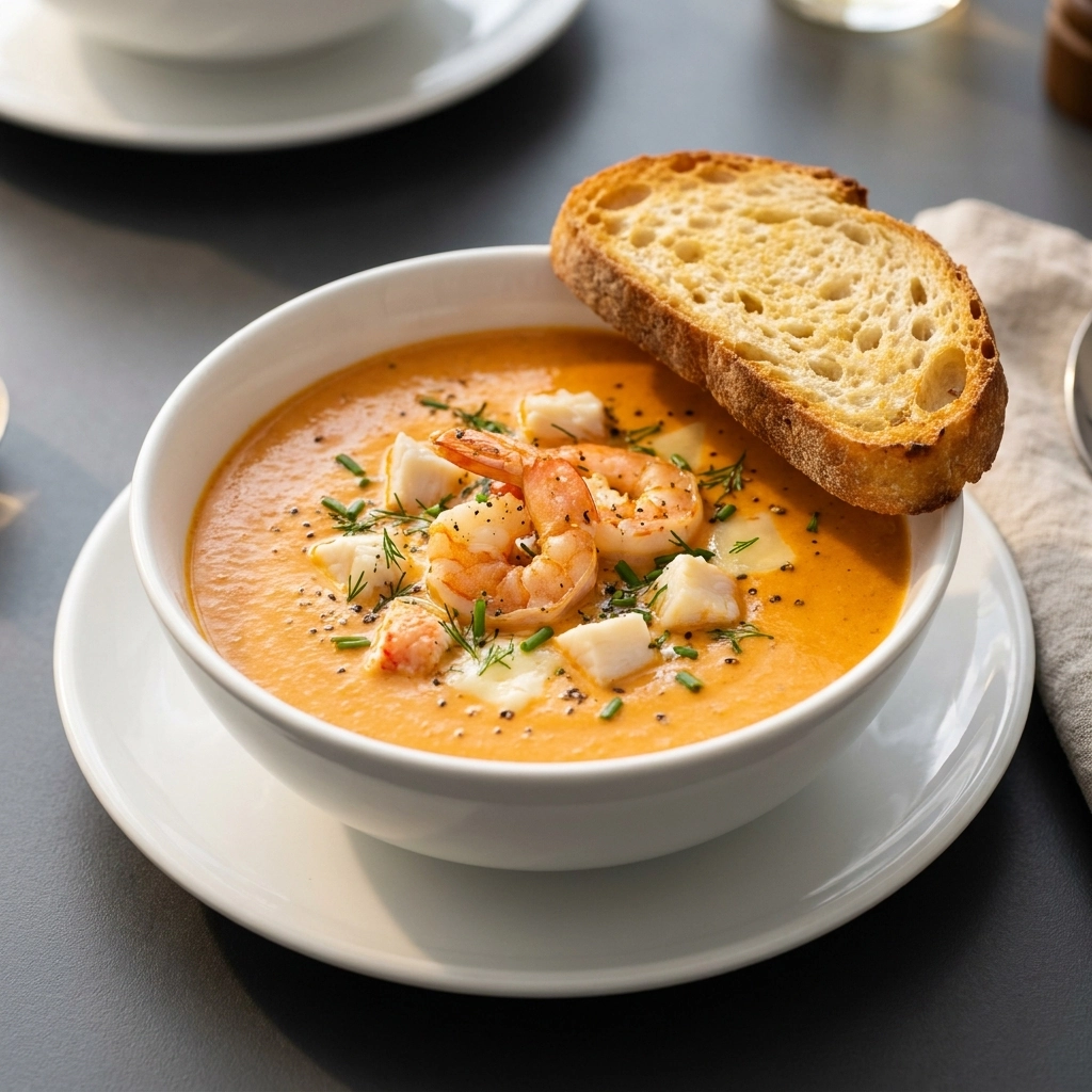 Crab and Shrimp Seafood Bisque: Best Easy Recipe for Seafood Lovers | Creamy Soup