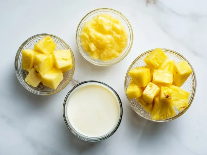 Creamy Pineapple Colada Mocktail: A Tropical Escape in a Glass