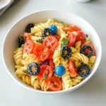 Patriotic Pasta Salad: The Ultimate Summer Party Side Dish